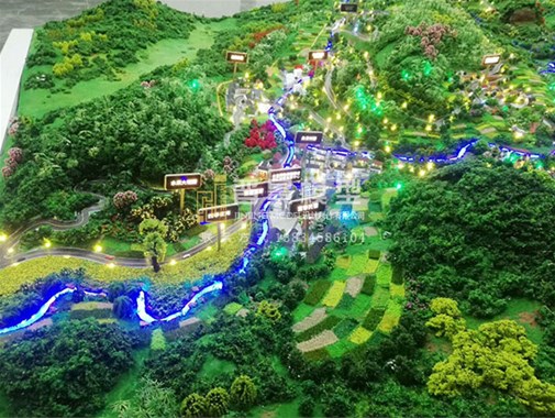 別墅式的建筑模型在制作中如何布局？山西晉景模型為您解答