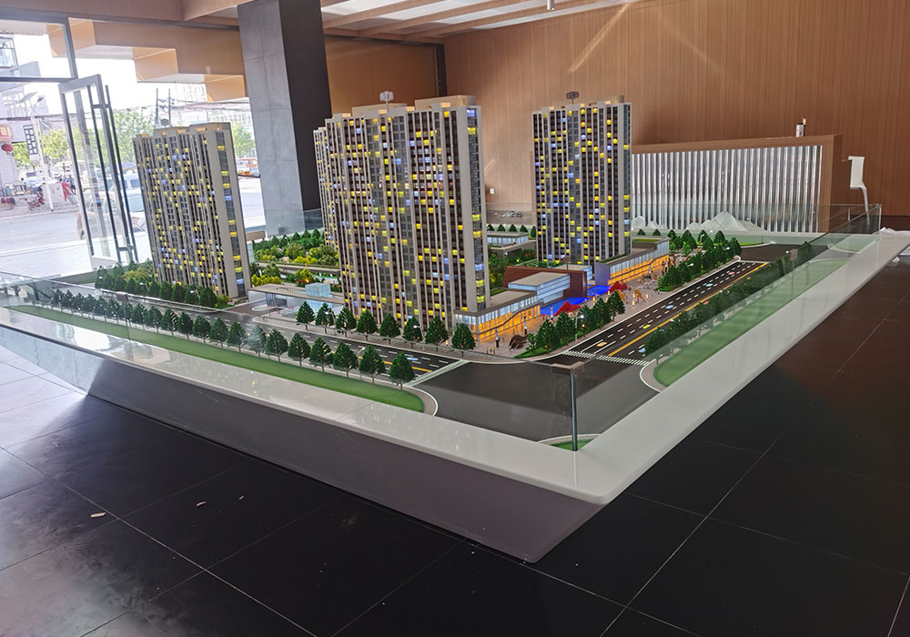 山西晉景：建筑沙盤(pán)模型景觀(guān)與建筑燈光制作工藝是什么？